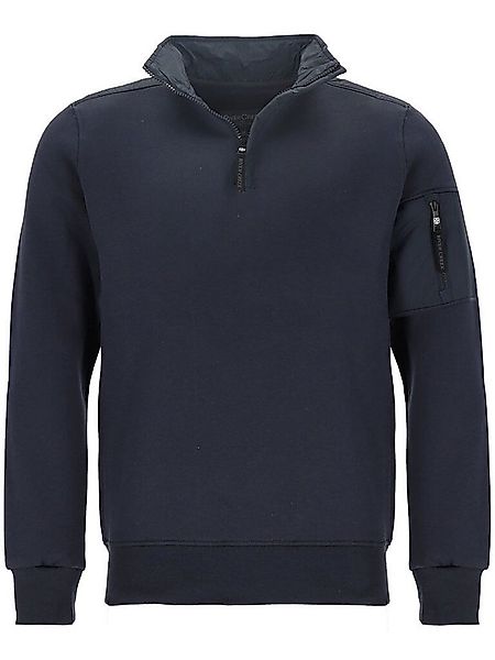 Rivercreek Troyer Herren Sweater mit Troyerkragen - Modischer Pullover mit günstig online kaufen