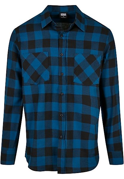 Urban Classics Herren Freizeithemd CHECKED FLANELL - Regular Fit günstig online kaufen