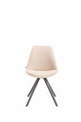 CLP Esszimmerstuhl Toulouse Stoff Rund, Sitzpolster& günstig online kaufen