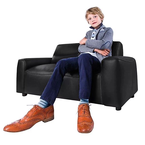 W.SCHILLIG 2-Sitzer »william mini«, Kindersofa im edlen Look, Breite 112 cm günstig online kaufen