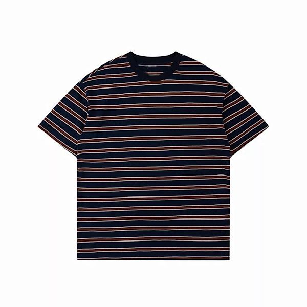 CHENIN T-Shirt T-Shirt Unifarbenes Baumwoll-Shirt mit Rundhalsausschnitt ku günstig online kaufen