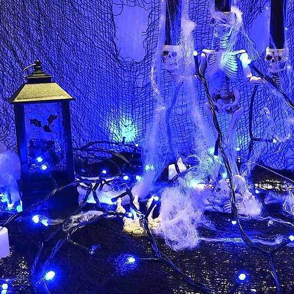 Rosnek LED-Lichterkette 5-10M 50-100 LEDs Vorhang günstig online kaufen