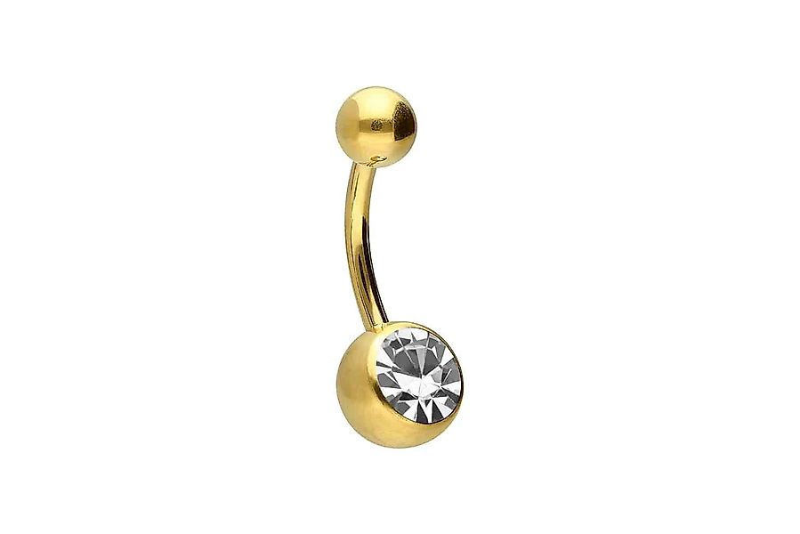 PIERCINGLINE Bauchnabelpiercing Titan Bananabell mit Innengewinde günstig online kaufen