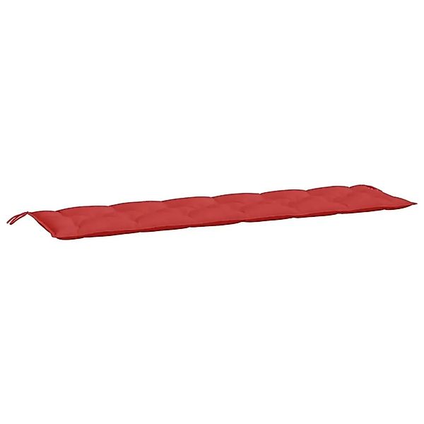 vidaXL Gartenbank-Auflage Rot 200x50x7 cm Oxford-Gewebe 361646 günstig online kaufen