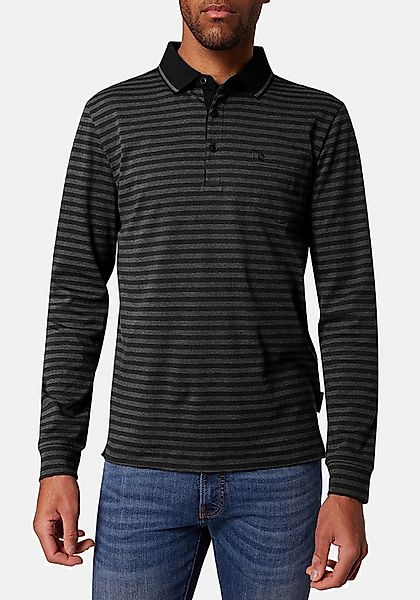 Pierre Cardin Langarm-Poloshirt 1/1 PoloKN super softe Jersey-Baumwolle günstig online kaufen