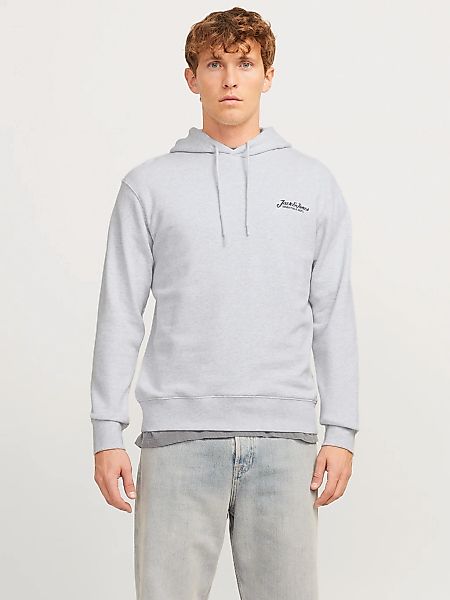 Jack & Jones Kapuzensweatshirt "JJBEAU – Sweater mit Logodruck, Slim Fit un günstig online kaufen