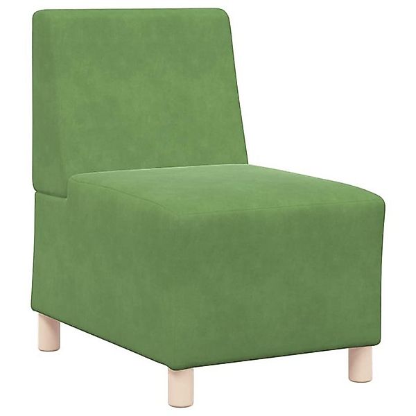 vidaXL Sofa Sessel Hellgrün 55 cm Samt günstig online kaufen