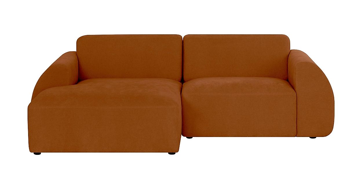 NADUVI Collection | Ecksofa Mattis links 2,5-Sitzer Bouclé günstig online kaufen