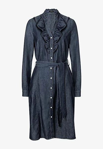 feminines Jeanskleid, dark blue denim, Herbst-Kollektion günstig online kaufen