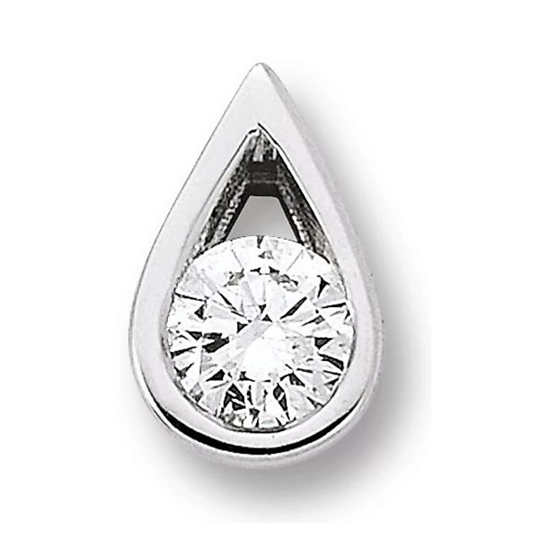 ONE ELEMENT Kettenanhänger "0.15 ct Diamant Brillant Tropfen Anhänger aus 5 günstig online kaufen