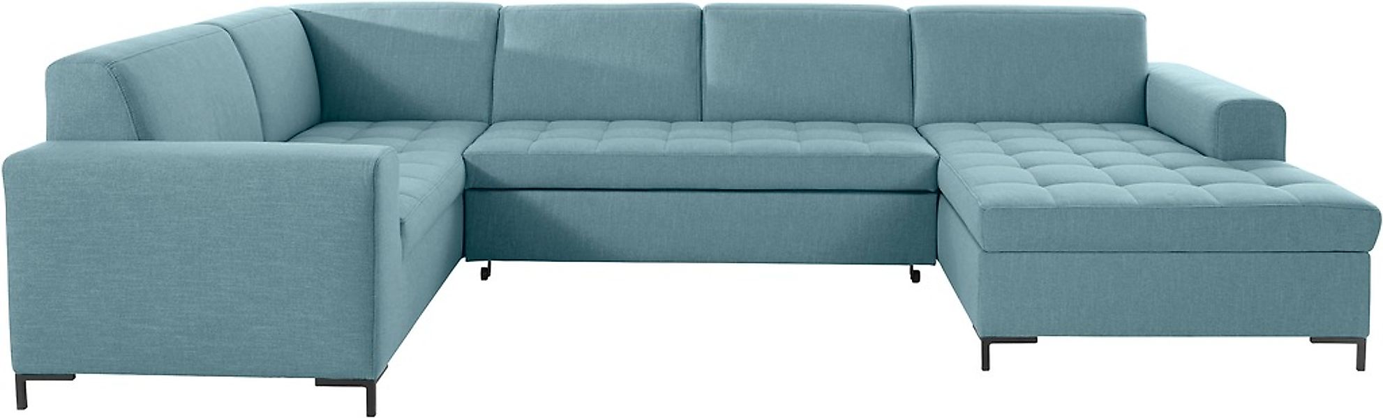 OTTO products Wohnlandschaft "Grazzo, aktuelle Steppung im Sitz, viel Platz günstig online kaufen