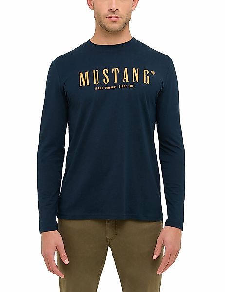 MUSTANG Langarmshirt "Style Asheville", Auch ideal zum Unterziehen günstig online kaufen