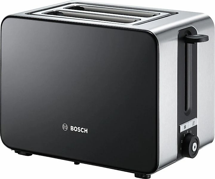 BOSCH Toaster "TAT7203" 2 kurze Schlitze für 2 Scheiben 1050 W mit Flächenh günstig online kaufen