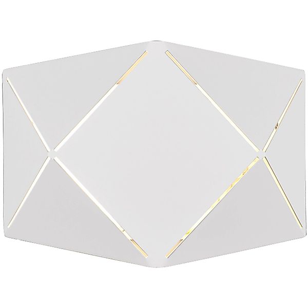Trio LED Wandleuchte Zandor Weiß matt 130 mm x 180 mm x 60 mm günstig online kaufen