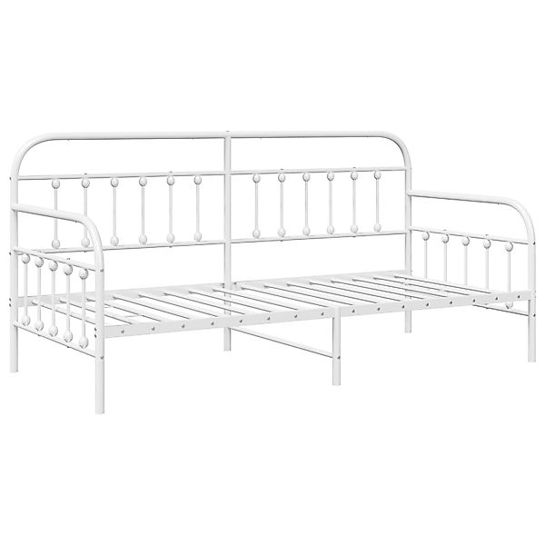 vidaXL Bett Tagesbett Weiß 90x200 cm günstig online kaufen