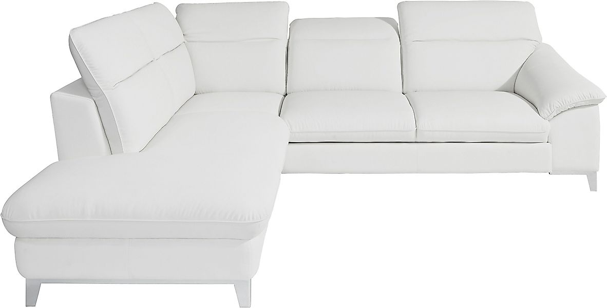 COTTA Ecksofa Teresa L-Form, mit Kopfteilverstellung, günstig online kaufen