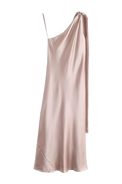 Next Satinkleid Maxi-Brautjungfernkleid aus Satin mit günstig online kaufen