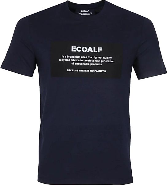 Ecoalf Natal T-Shirt Label Dunkelblau - Größe XXL günstig online kaufen