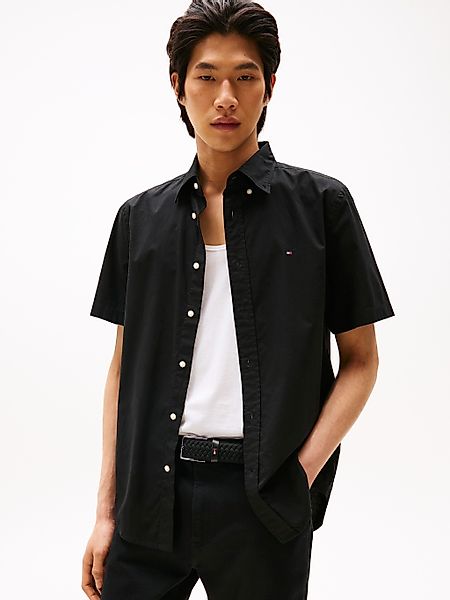 Tommy Hilfiger Kurzarmhemd "FLEX POPLIN SOLID S/S SHIRT" günstig online kaufen