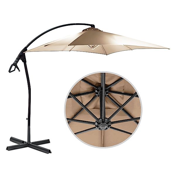 habeig Ampelschirm 100% Wasserdicht Schirm 250x250cm günstig online kaufen