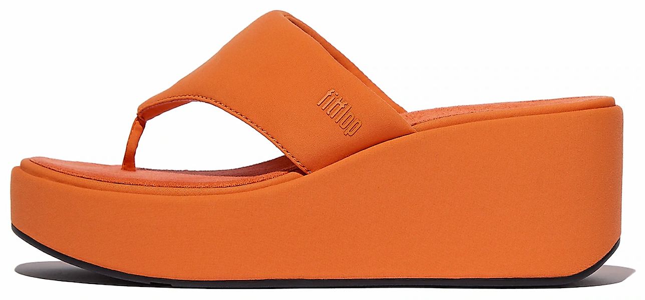 Fitflop Zehentrenner "PLATFFORMS WEDGE", Keilsandale, Plateauschuh mit gepa günstig online kaufen