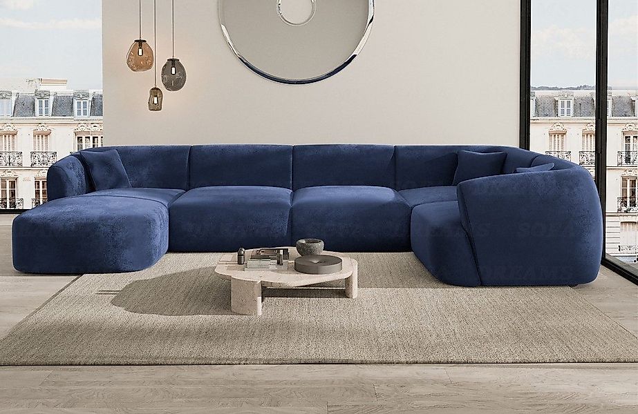 Sofa Dreams Wohnlandschaft Polster Sofa Stoff günstig online kaufen