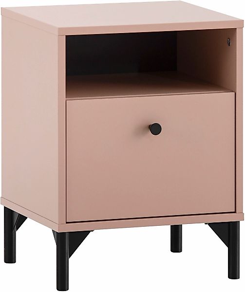 Schildmeyer Nachttisch "Smash, Breite 40 cm" Schublade mit Teilauszug und h günstig online kaufen