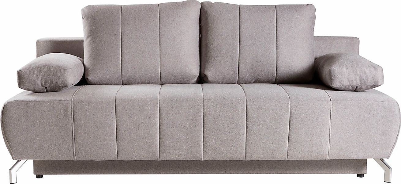 WERK2 Schlafsofa "Troya Bettsofa mit Bettkasten und Federkern, Breite 210cm günstig online kaufen