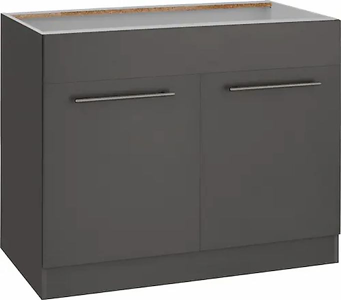 wiho Küchen Spülenschrank "Unna" 100 cm breit, ohne Arbeitsplatte günstig online kaufen