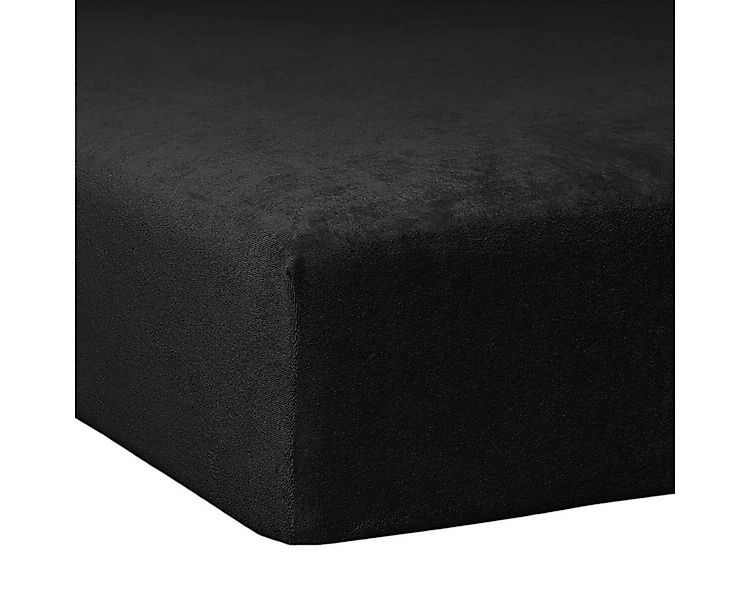 TRAUMSCHLAF Spannbettlaken Flausch Biber Boxspring, Biber, Gummizug: Rundum günstig online kaufen