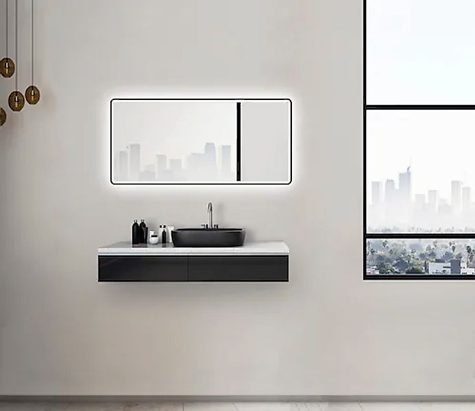 Talos Badspiegel »Moon«, LED Spiegel, Design Lichtspiegel günstig online kaufen