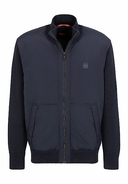 BOSS ORANGE Blouson "Kydalbrio", mit Strickärmeln günstig online kaufen