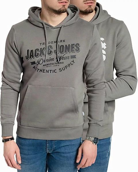 Jack & Jones Kapuzenpullover stilvolle Hoodies mit Logoprint (Spar Set, Dop günstig online kaufen