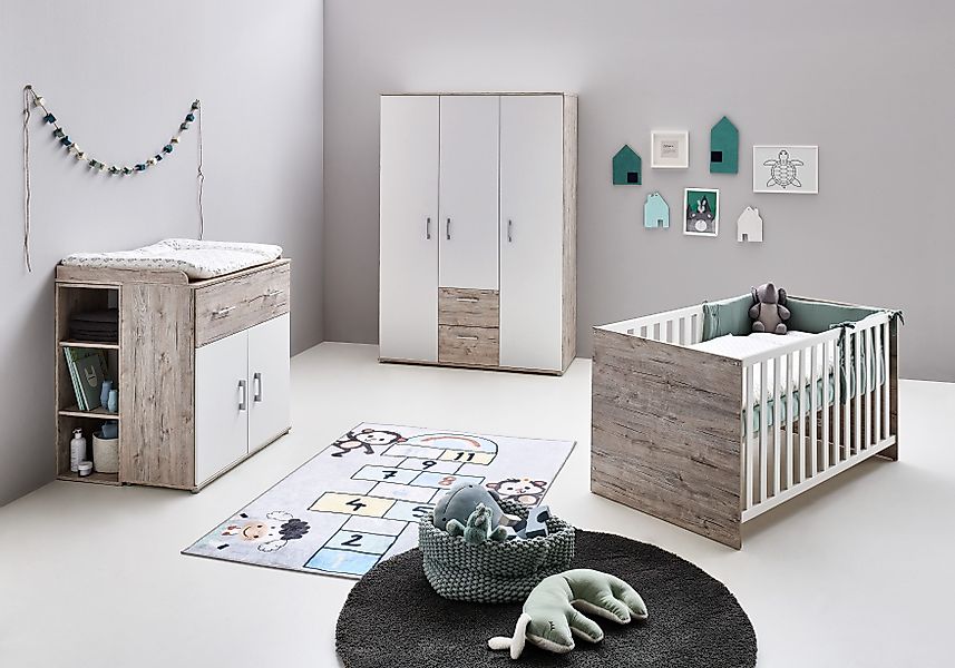 Lüttenhütt Babyzimmer-Komplettset Rieke, mitwachsende Möbel bis günstig online kaufen