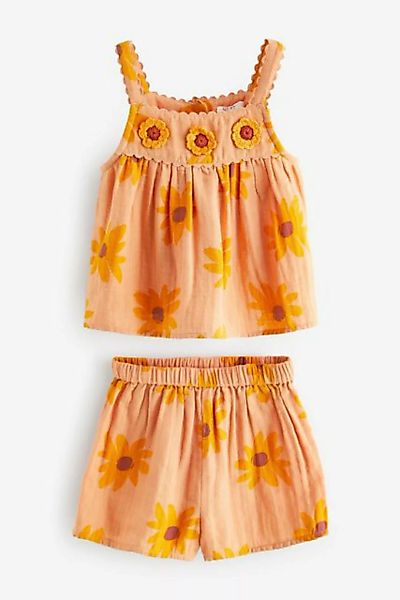 Next Top & Shorts Co-ord Oberteil und Shorts, Sonnenblumen (2-tlg) günstig online kaufen