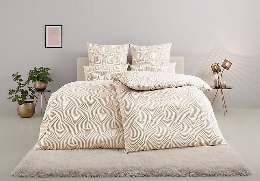 Leonique Bettwäsche »Matilda in Gr. 135x200 oder 155x220 cm«, Bettwäsche au günstig online kaufen