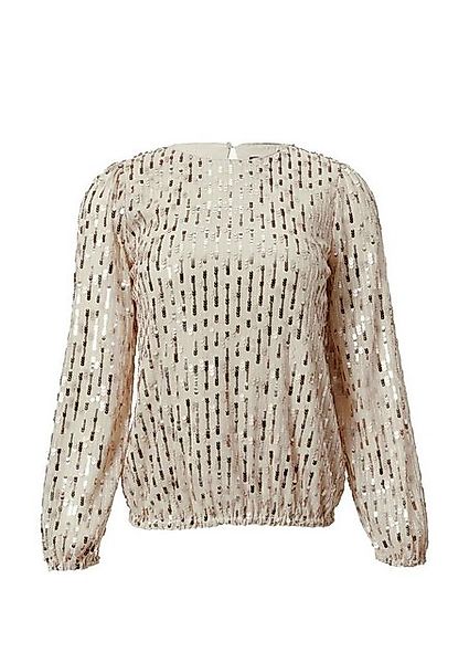Comma Langarmbluse Paillettenbluse (1-tlg) mit Pailetten günstig online kaufen