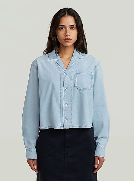 G-STAR Langarmshirt "Resort Boxy Relaxed Shirt" günstig online kaufen