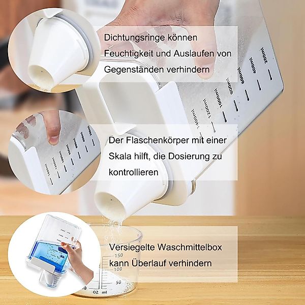 BlingBin Aufbewahrungsbox Waschpulver Luftdichter Waschmittelspender Mit günstig online kaufen