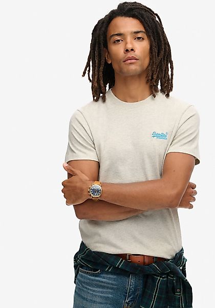 Superdry Rundhalsshirt "ESSENTIAL LOGO EMB TEE" günstig online kaufen