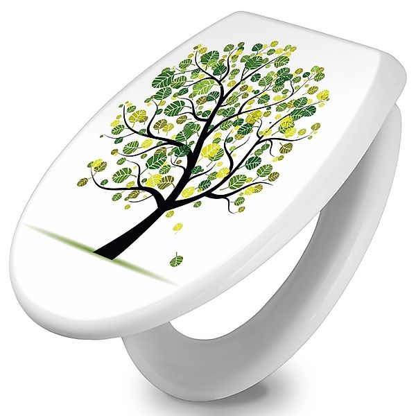Banjado Toilettendeckel Mit Absenkautomatik WC-Sitz Soft Close Weiß Hygieni günstig online kaufen