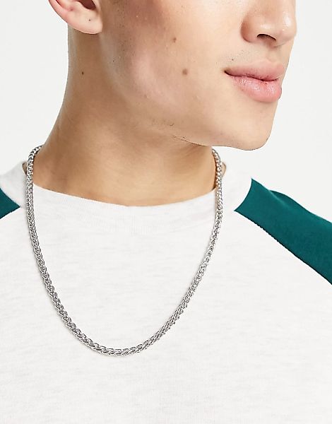 Topman – Halsketten in Silber-Optik günstig online kaufen