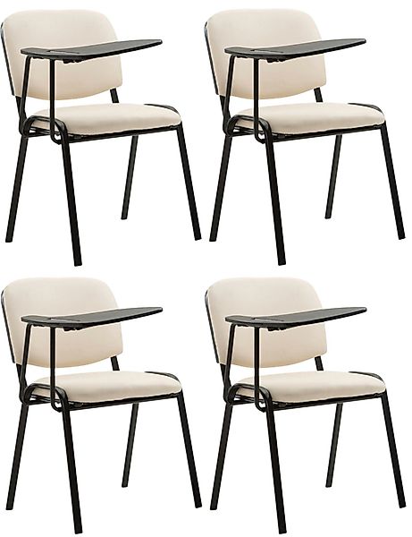 CLP Besucherstuhl Ken (4er Set), Kunstleder-Bezug, günstig online kaufen