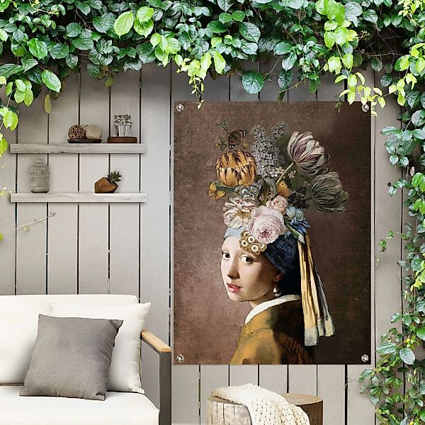 Reinders! Poster »Vermeer Blumenmädchen mit dem Perlenohrring« günstig online kaufen