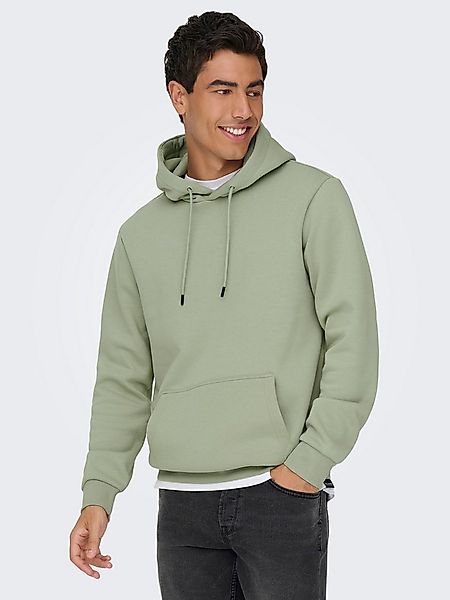 ONLY & SONS Kapuzensweatshirt ONSCERES HOODIE SWEAT NOOS Baumwollmischung, günstig online kaufen