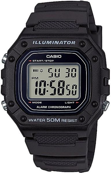 CASIO TIMELESS COLLECTION Chronograph W-218H-1AVEF, Quarzuhr, Armbanduhr, H günstig online kaufen