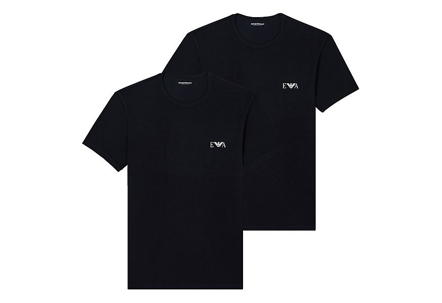 Emporio Armani Unterziehshirt 2er Pack T-Shirt (2-St., 2 Stück) mit Logo günstig online kaufen