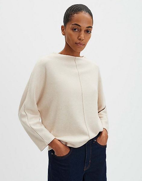 someday Sweatshirt URIEKE Regular im Viskosemix lockere Passform, gerader S günstig online kaufen