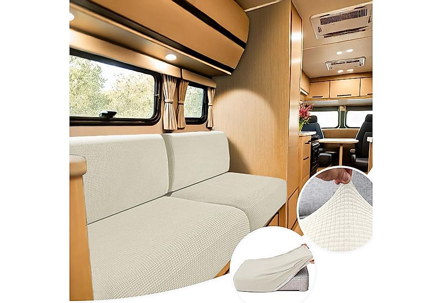 BTTO Sitzflächenhusse 2 Stück Wasserdicht Jacquard-Sofabezug, Stretch Sitzk günstig online kaufen