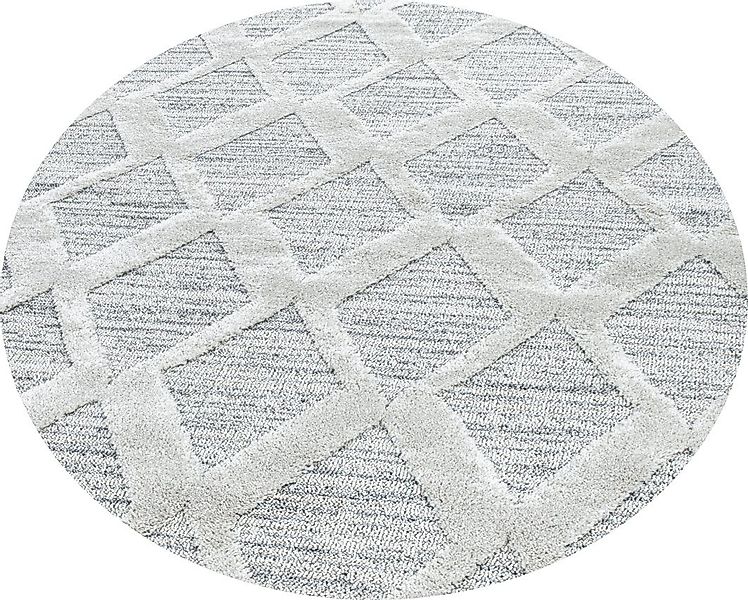 Homtex Hochflor-Teppich, Ø 80 cm Rund, günstig online kaufen